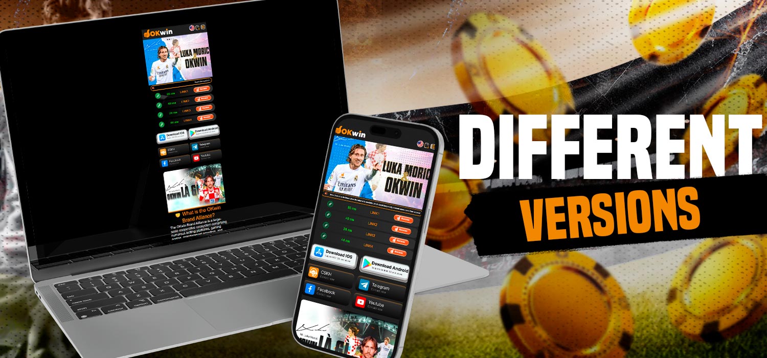 Choose between the fully optimized casino website or our dedicated mobile app.