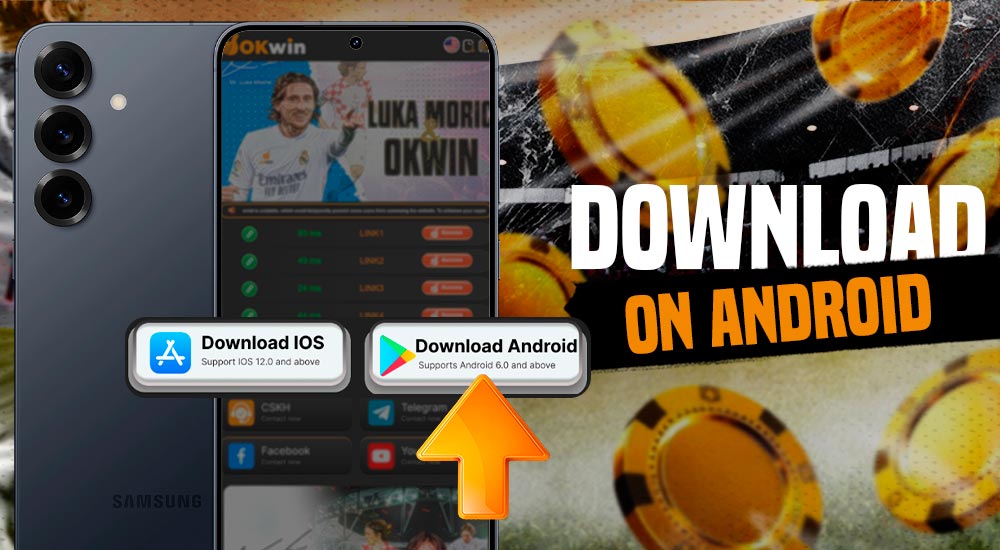 How to get the Ok Win Casino app on Android.